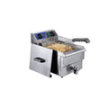 Electric Single Tank Fryer With Valbe 10 Ltr