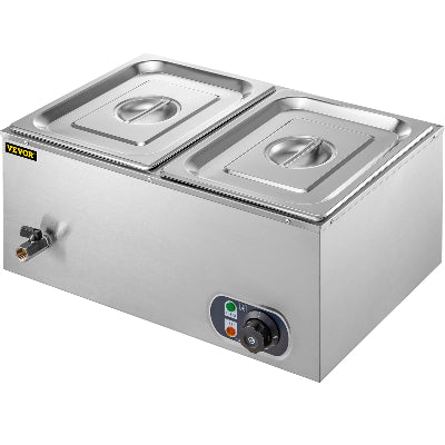 2 pan bain marie