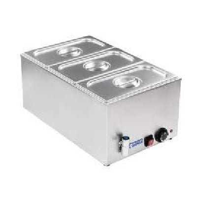 3 pan bain marie