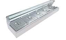 Bainmarie w 5 Pan Glass