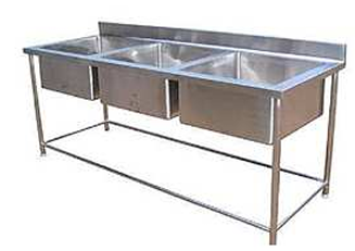 Three Bowl Sink