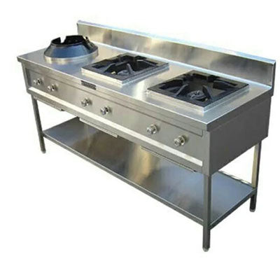 Three Burner Range