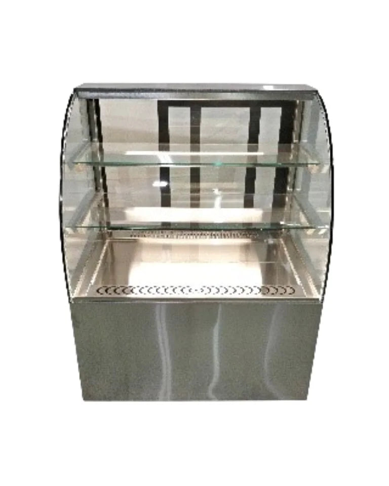 Curved Glass Display Counter