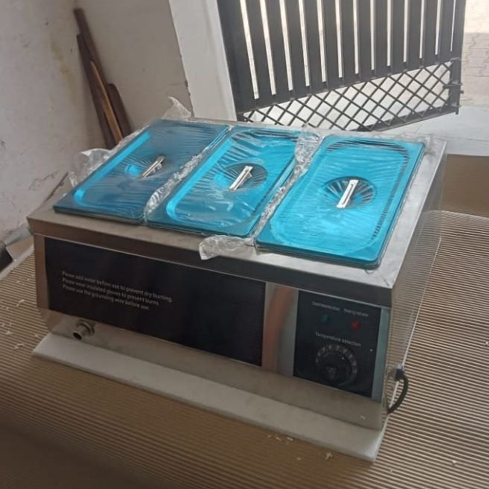 3 pan bain marie