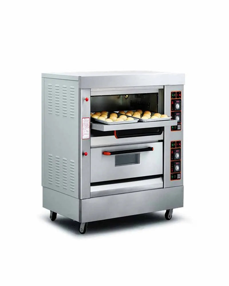 2 Deck 4 Tray Baking Oven
